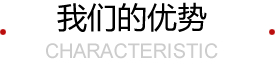 我們的優(yōu)勢